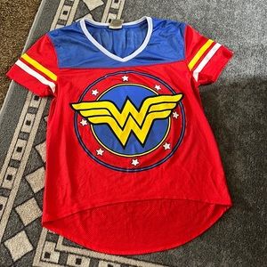 Wonder Woman Shirt Jersey DC Comics Super Hero Breathable